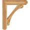 Ekena Millwork Legacy Craftsman Rough Sawn Bracket, Western Red Cedar, 6"W x 34"D x 40"H BKT06X34X40LEC04RWR - alternate 2